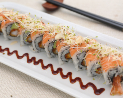 Image de Menu MR2 Saumon roll tempura 10P