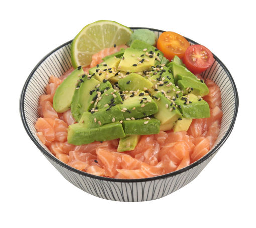 Image de Ch6. Chirashi tartare saumon avocat