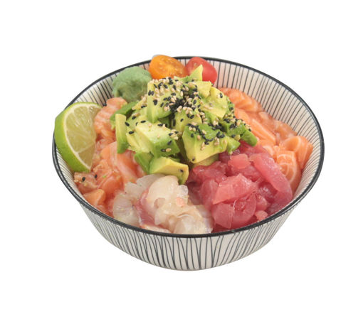 Image de Ch7. Chirashi tartare variés